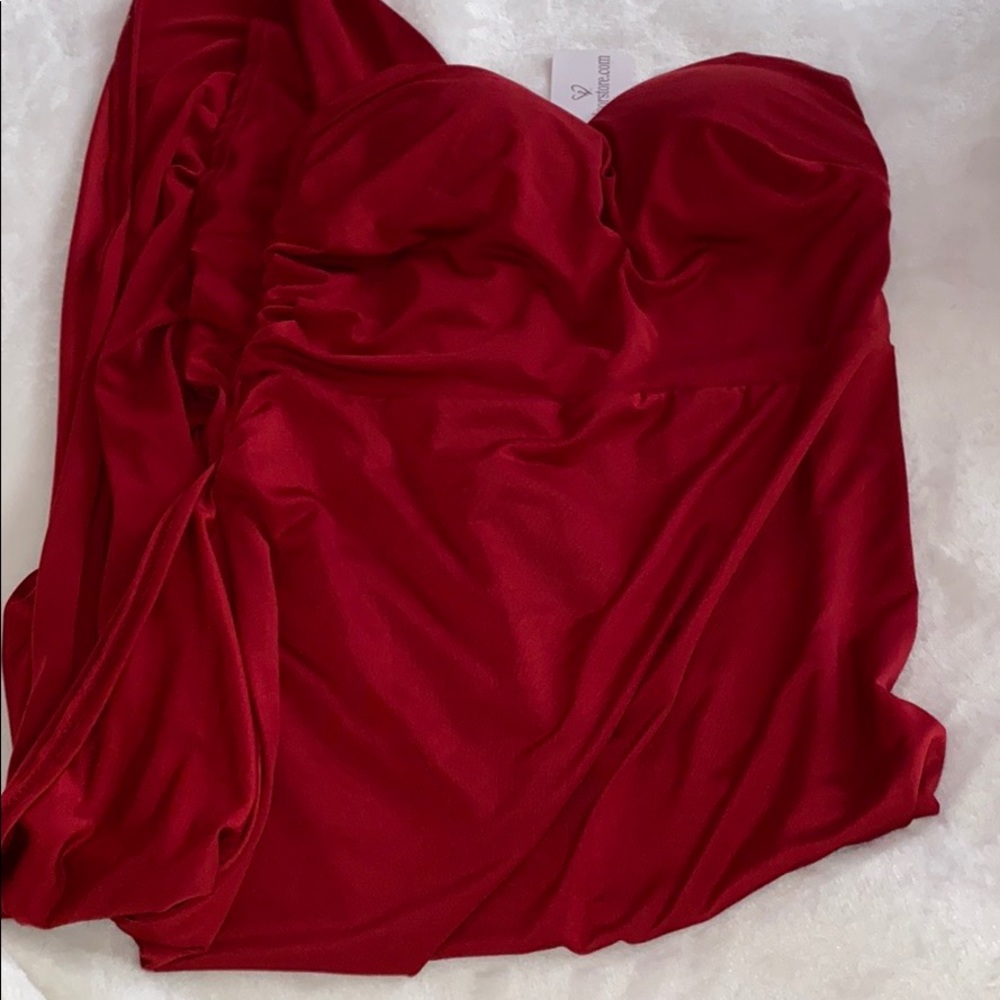 Red dress